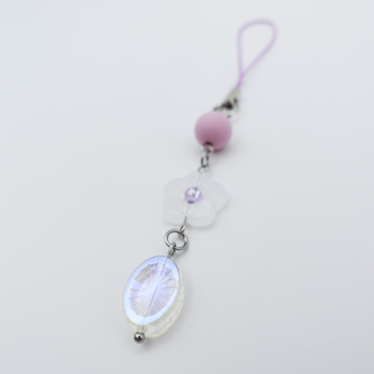 Fidget Phone Charm - Purple