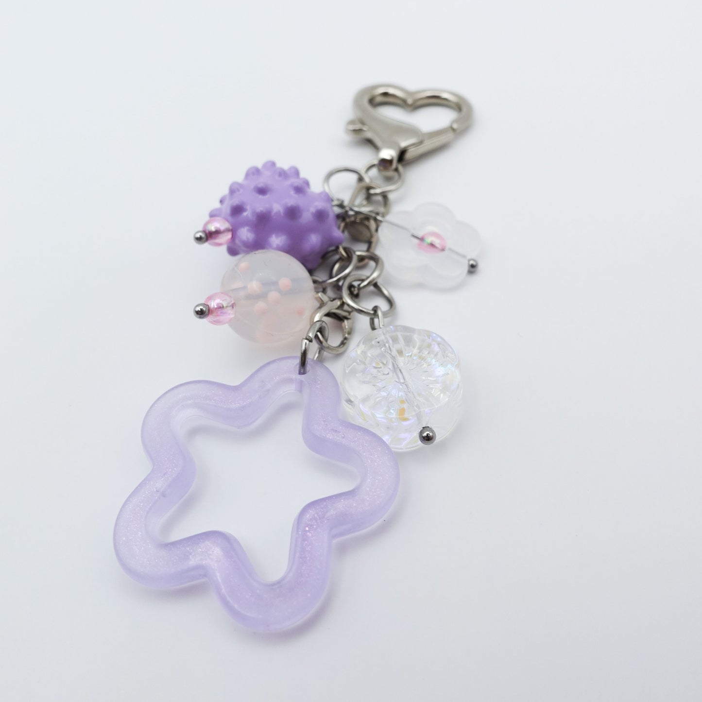 Purple Dreams Fidget Keychain